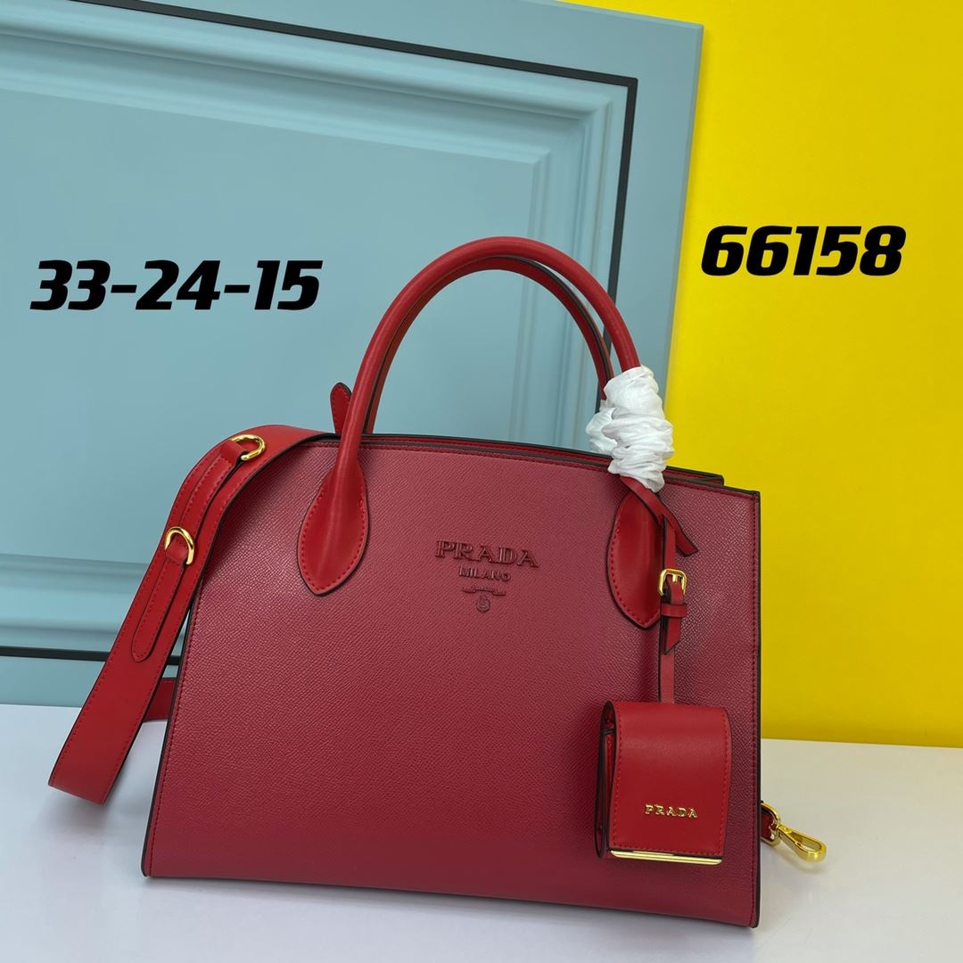 Pra*a top handle bags
